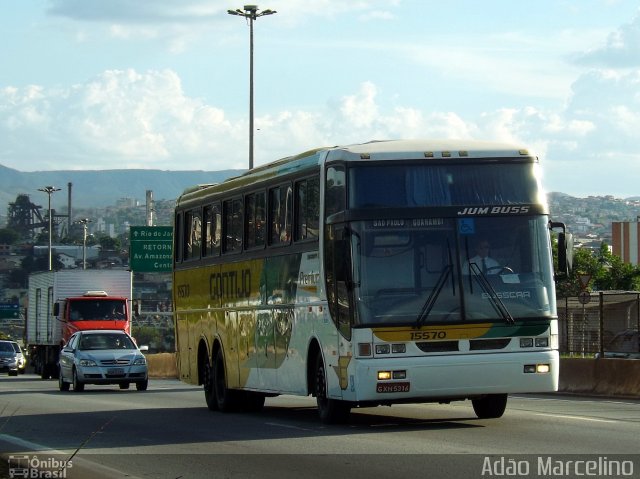 Empresa Gontijo de Transportes 15570 na cidade de Belo Horizonte, Minas Gerais, Brasil, por Adão Raimundo Marcelino. Número da foto: #2328520.