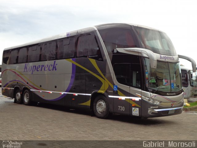 Kopereck Turismo 730 na cidade de Pelotas, Rio Grande do Sul, Brasil, por Gabriel  Morosoli. Número da foto: #2331034.