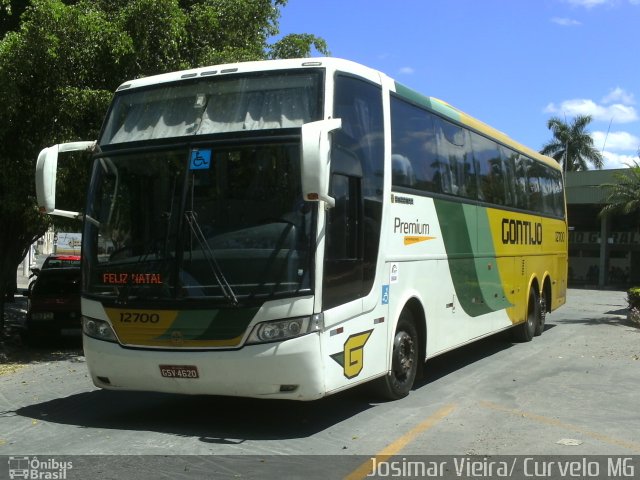 Empresa Gontijo de Transportes 12700 na cidade de Curvelo, Minas Gerais, Brasil, por Josimar Vieira. Número da foto: #2330336.