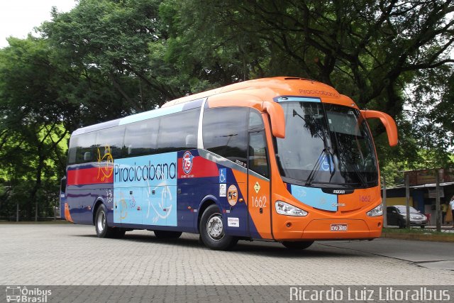 Viação Piracicabana 1662 na cidade de São Paulo, São Paulo, Brasil, por Ricardo Luiz. Número da foto: #2328826.