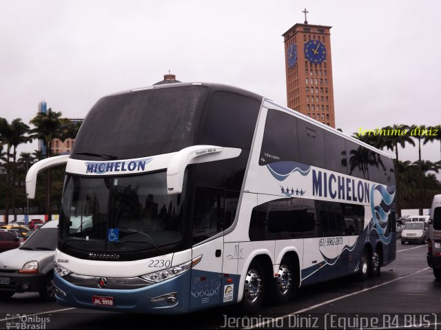 Michelon Turismo 2230 na cidade de Aparecida, São Paulo, Brasil, por Jerônimo Diniz. Número da foto: #2330517.