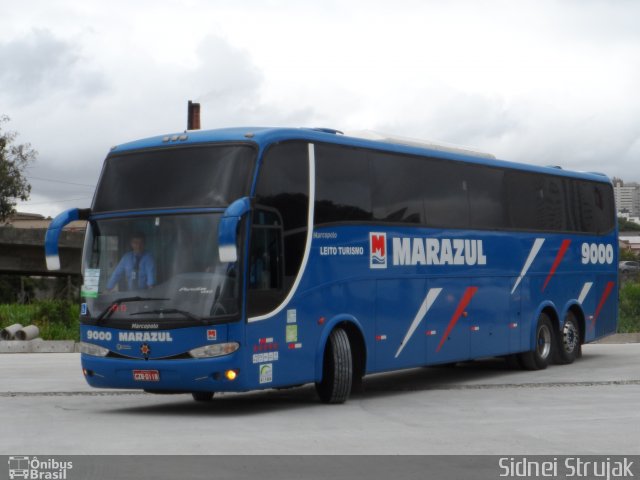 Marazul Turismo 9000 na cidade de Curitiba, Paraná, Brasil, por Sidnei Machado Strujak. ID da foto: 2329339.