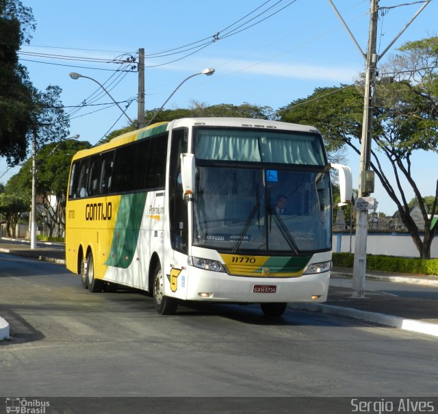 Empresa Gontijo de Transportes 11770 na cidade de Curvelo, Minas Gerais, Brasil, por Sergio Alves. ID da foto: 2329574.