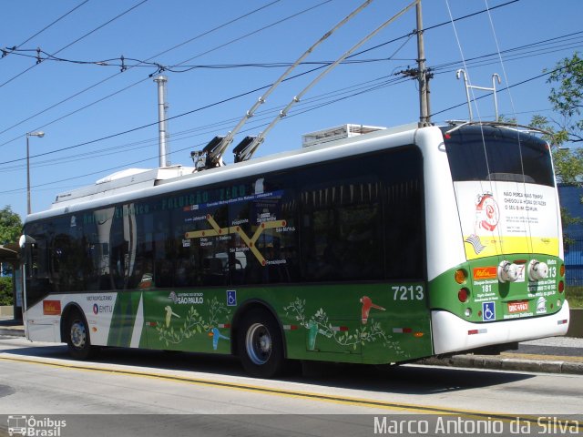 Metra - Sistema Metropolitano de Transporte 7213 na cidade de São Bernardo do Campo, São Paulo, Brasil, por Marco Antonio da Silva. Número da foto: #2329236.