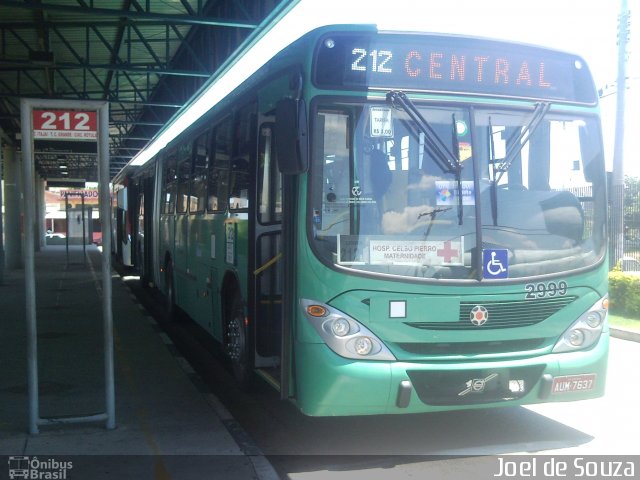 Itajaí Transportes Coletivos 2999 na cidade de Campinas, São Paulo, Brasil, por Joel de Souza. Número da foto: #2330302.