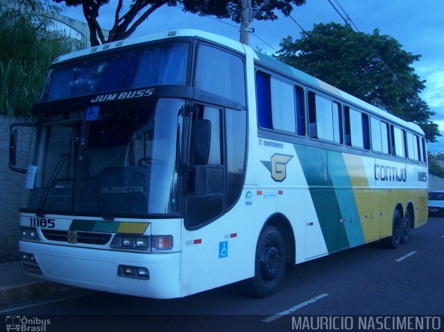 Empresa Gontijo de Transportes 11185 na cidade de Belo Horizonte, Minas Gerais, Brasil, por Maurício Nascimento. Número da foto: #2329409.