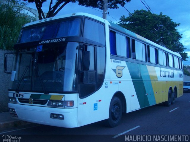 Empresa Gontijo de Transportes 11185 na cidade de Belo Horizonte, Minas Gerais, Brasil, por Maurício Nascimento. ID da foto: 2329409.