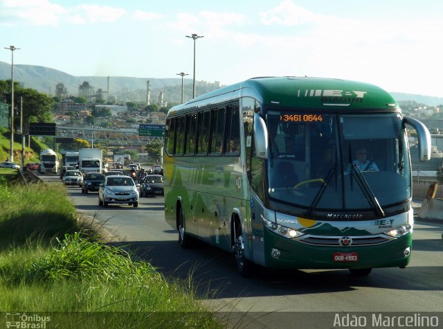 EBT - Expresso Biagini Transportes 4993 na cidade de Belo Horizonte, Minas Gerais, Brasil, por Adão Raimundo Marcelino. Número da foto: #2332951.