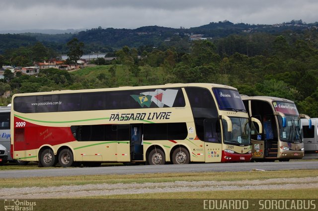 Viação Pássaro Livre 2009 na cidade de São Paulo, São Paulo, Brasil, por EDUARDO - SOROCABUS. Número da foto: #2332431.
