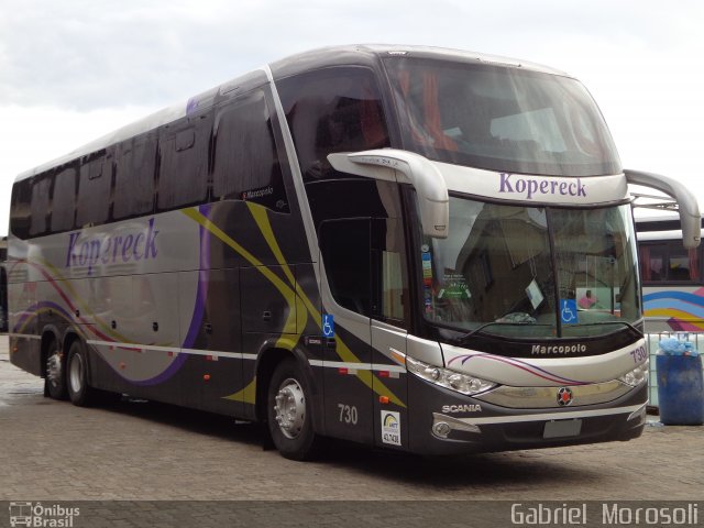 Kopereck Turismo 730 na cidade de Pelotas, Rio Grande do Sul, Brasil, por Gabriel  Morosoli. Número da foto: #2331225.