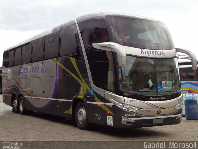 Kopereck Turismo 730 na cidade de Pelotas, Rio Grande do Sul, Brasil, por Gabriel  Morosoli. ID da foto: 2331225.