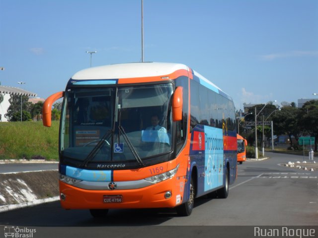 Viação Piracicabana 1159 na cidade de Americana, São Paulo, Brasil, por Ruan Roque. ID da foto: 2332786.