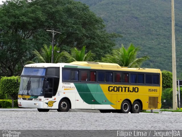 Empresa Gontijo de Transportes 15145 na cidade de Jequié, Bahia, Brasil, por Filipe Lima. ID da foto: 2334820.