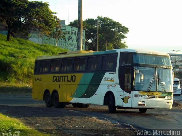 Empresa Gontijo de Transportes 15455 na cidade de Belo Horizonte, Minas Gerais, Brasil, por Adão Raimundo Marcelino. ID da foto: 2335512.