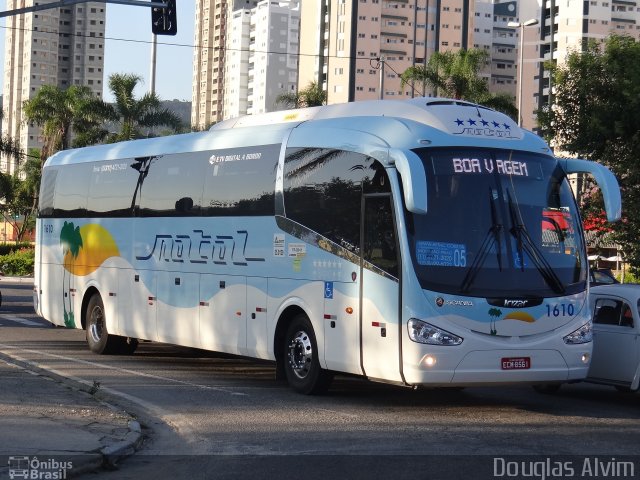 Transportadora Turística Natal 1610 na cidade de Mogi das Cruzes, São Paulo, Brasil, por Douglas Alvim. Número da foto: #2335337.