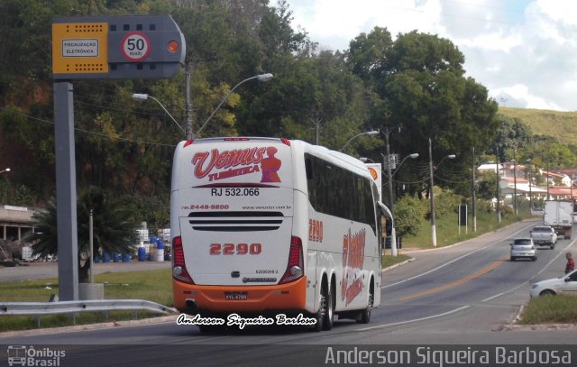 Venus Turística 2290 na cidade de João Neiva, Espírito Santo, Brasil, por Anderson Siqueira Barbosa. Número da foto: #2334078.