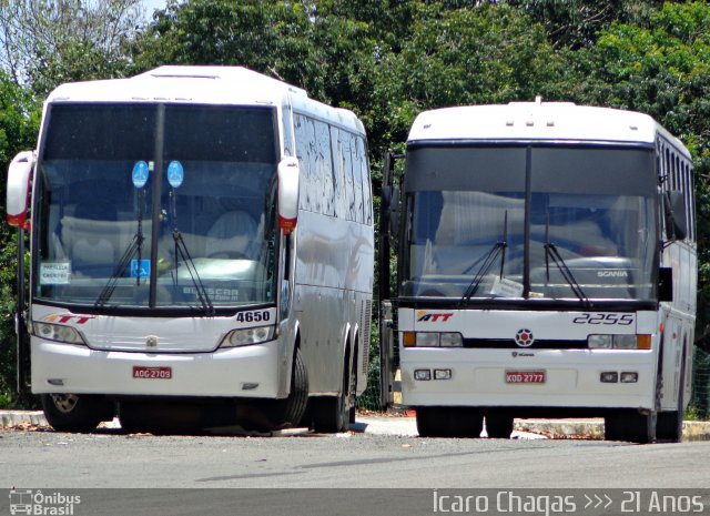 ATT - Atlântico Transportes e Turismo 2255 na cidade de Salvador, Bahia, Brasil, por Ícaro Chagas. ID da foto: 2335596.