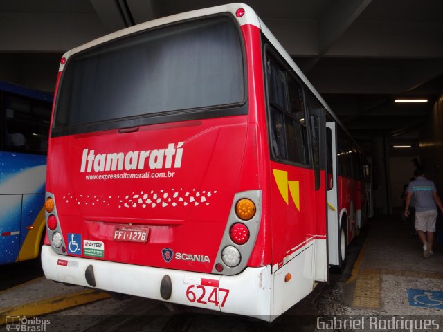 Expresso Itamarati 6247 na cidade de São José do Rio Preto, São Paulo, Brasil, por Gabriel Rodrigues. ID da foto: 2334816.