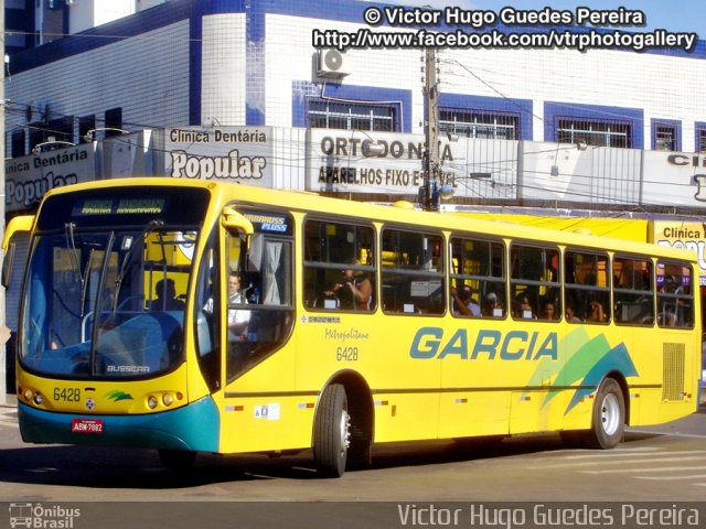 Viação Garcia 6428 na cidade de Maringá, Paraná, Brasil, por Victor Hugo Guedes Pereira. Número da foto: #2334037.