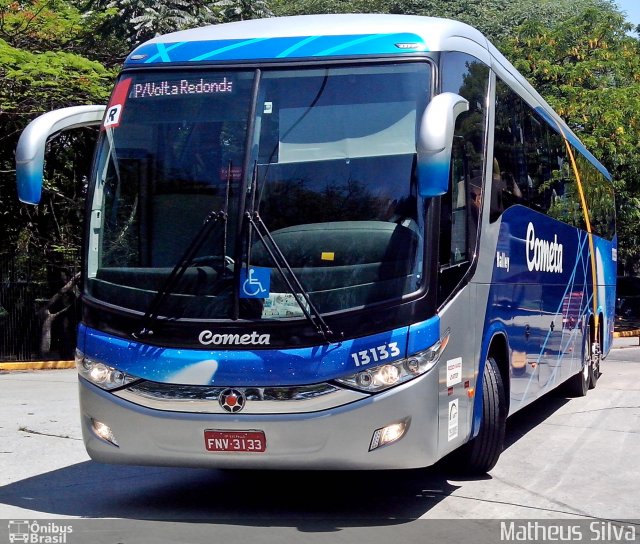 Viação Cometa 13133 na cidade de São Paulo, São Paulo, Brasil, por Matheus Silva. Número da foto: #2277922.
