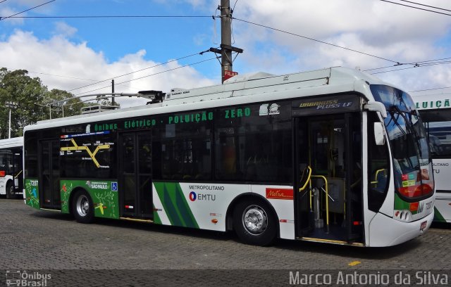 Metra - Sistema Metropolitano de Transporte 7207 na cidade de São Bernardo do Campo, São Paulo, Brasil, por Marco Antonio da Silva. Número da foto: #2278429.