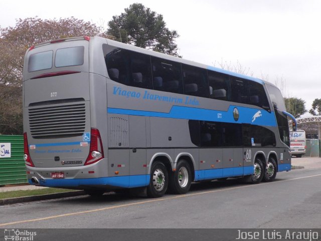 Viação Itapemirim 577 na cidade de Curitiba, Paraná, Brasil, por Jose Luis Araujo. Número da foto: #2278826.