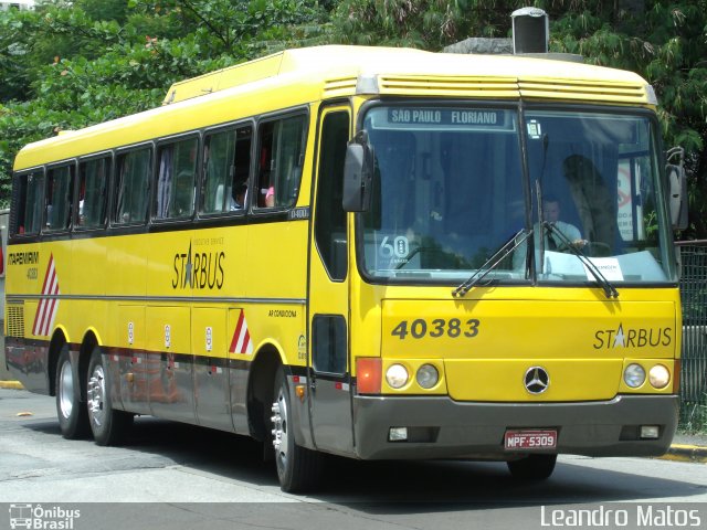 Viação Itapemirim 40383 na cidade de São Paulo, São Paulo, Brasil, por Leandro Matos. ID da foto: 2279763.