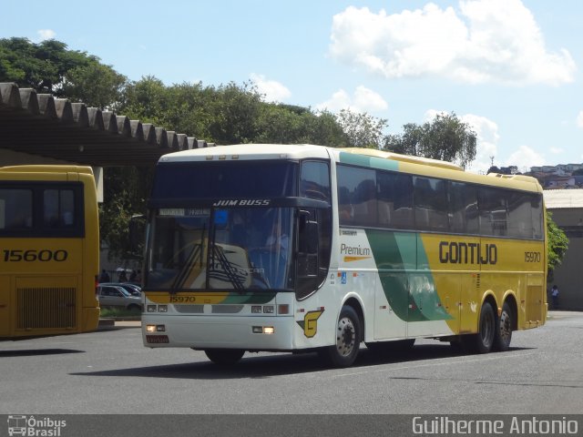 Empresa Gontijo de Transportes 15970 na cidade de Araxá, Minas Gerais, Brasil, por Guilherme Antonio. ID da foto: 2279664.