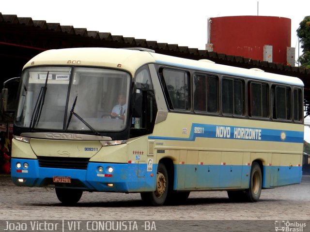 Viação Novo Horizonte 909311 na cidade de Vitória da Conquista, Bahia, Brasil, por João Victor. ID da foto: 2279517.