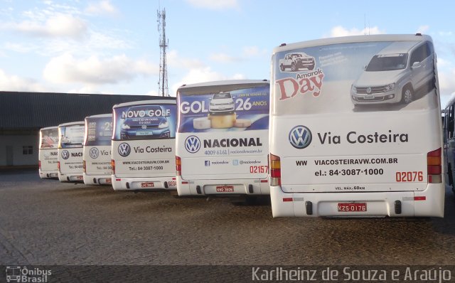 Auto Ônibus Santa Maria Transporte e Turismo 02076 na cidade de Natal, Rio Grande do Norte, Brasil, por Karlheinz de Souza e Araújo. Número da foto: #2277929.