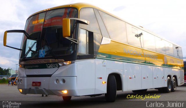 Nacional Expresso 12613 na cidade de Goiânia, Goiás, Brasil, por Carlos Júnior. Número da foto: #2278574.