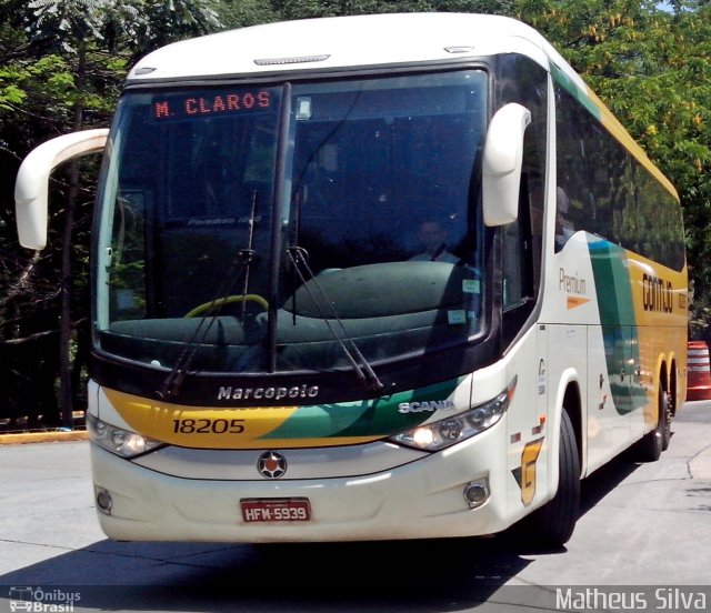 Empresa Gontijo de Transportes 18205 na cidade de São Paulo, São Paulo, Brasil, por Matheus Silva. Número da foto: #2277920.