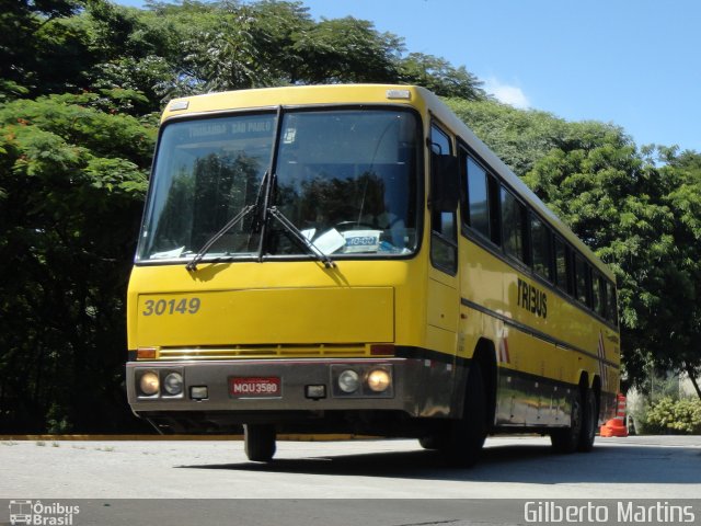 Viação Itapemirim 30149 na cidade de São Paulo, São Paulo, Brasil, por Gilberto Martins. ID da foto: 2279634.