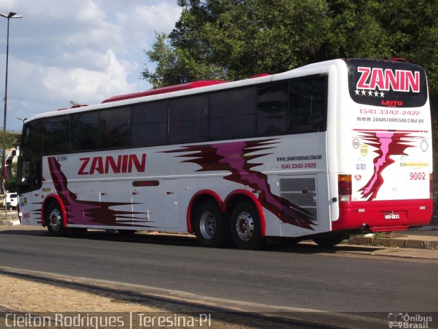 Zanin Turismo 9002 na cidade de Teresina, Piauí, Brasil, por Cleiton Rodrigues. Número da foto: #2278986.