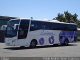 Buses Landeros 75 na cidade de Santa Cruz, Colchagua, Libertador General Bernardo O'Higgins, Chile, por Pablo Andres Yavar Espinoza. Número da foto: #:id.