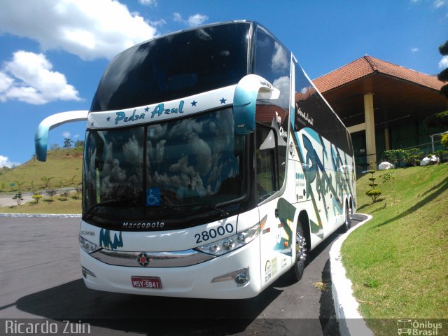 Pedra Azul Turismo 28000 na cidade de Poços de Caldas, Minas Gerais, Brasil, por Ricardo Zuin. Número da foto: #2336773.