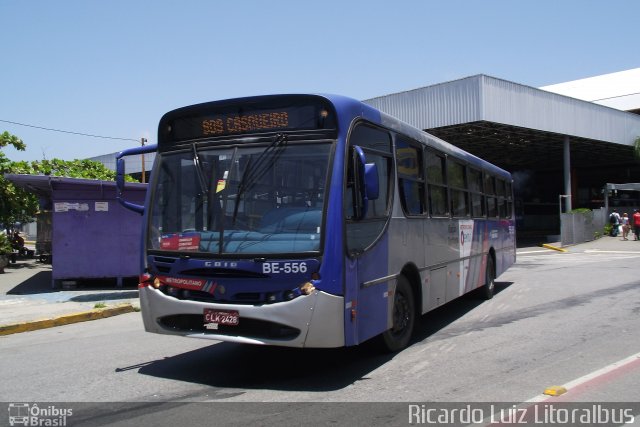 Viação Bertioga BE-556 na cidade de Guarujá, São Paulo, Brasil, por Ricardo Luiz. Número da foto: #2337612.