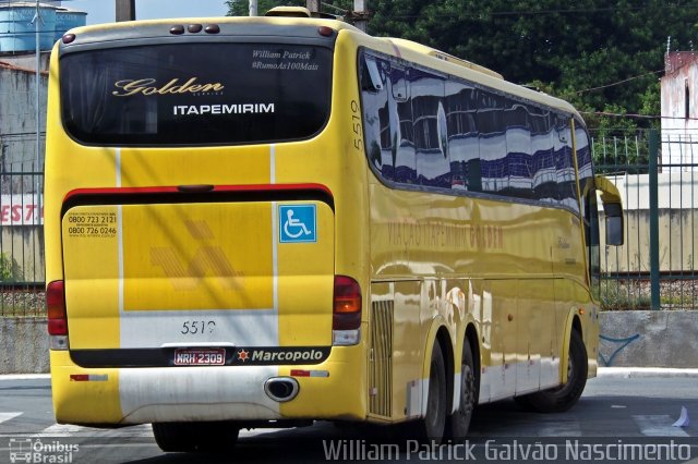 Viação Itapemirim 5519 na cidade de Osasco, São Paulo, Brasil, por William Patrick Galvão Nascimento. Número da foto: #2335808.