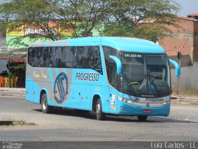 Auto Viação Progresso 6152 na cidade de Caruaru, Pernambuco, Brasil, por Luiz Carlos de Santana. Número da foto: #2336708.