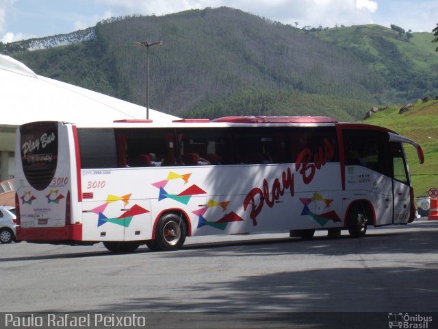 Play Bus Turismo 3010 na cidade de Aparecida, São Paulo, Brasil, por Paulo Rafael Peixoto. Número da foto: #2336893.