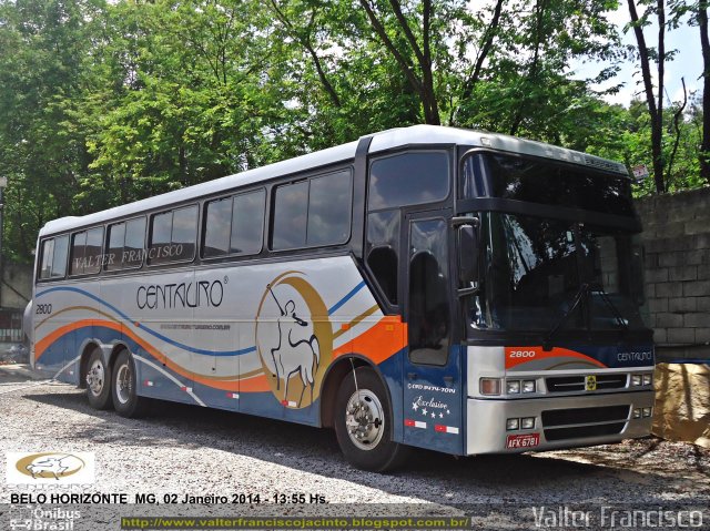 Centauro Turismo 2800 na cidade de Belo Horizonte, Minas Gerais, Brasil, por Valter Francisco. Número da foto: #2337273.