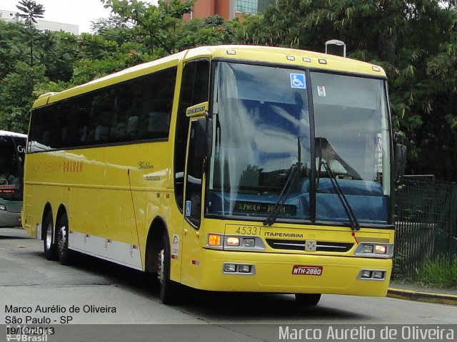 Viação Itapemirim 45331 na cidade de São Paulo, São Paulo, Brasil, por Marco Aurélio de Oliveira. Número da foto: #2337446.