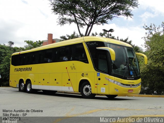 Viação Itapemirim 60695 na cidade de São Paulo, São Paulo, Brasil, por Marco Aurélio de Oliveira. Número da foto: #2337451.