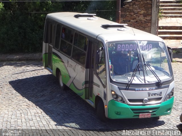 Turin Transportes 3288 na cidade de Ouro Preto, Minas Gerais, Brasil, por Alexandre Eustáquio. Número da foto: #2336836.