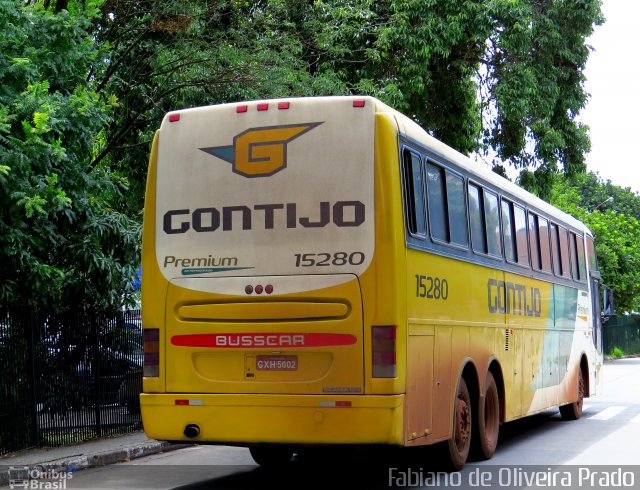 Empresa Gontijo de Transportes 15280 na cidade de São Paulo, São Paulo, Brasil, por Fabiano de Oliveira Prado. ID da foto: 2335745.