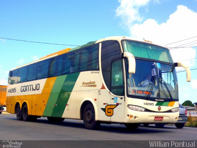 Empresa Gontijo de Transportes 14095 na cidade de Maceió, Alagoas, Brasil, por Willian Pontual. Número da foto: #2336493.
