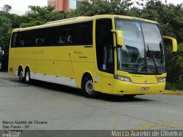 Viação Itapemirim 45609 na cidade de São Paulo, São Paulo, Brasil, por Marco Aurélio de Oliveira. Número da foto: #2337478.