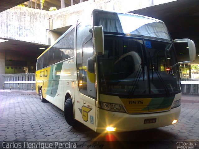 Empresa Gontijo de Transportes 11575 na cidade de Belo Horizonte, Minas Gerais, Brasil, por Carlos Henrique Pereira. Número da foto: #2337595.