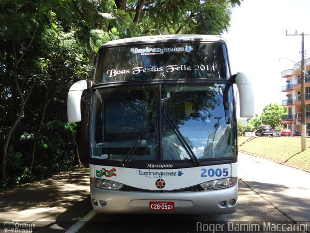 Itapiranguense Transporte e Turismo 2005  na cidade de Itapiranga, Santa Catarina, Brasil, por Roger Damim Maccarini. Número da foto: #2338974.