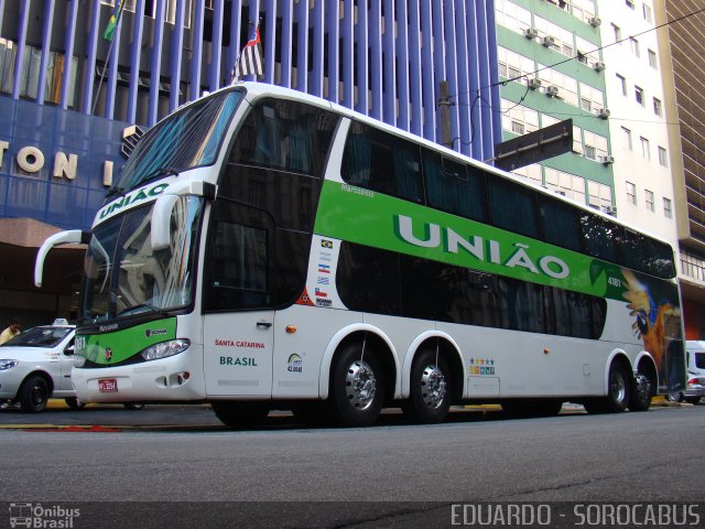 Empresa União de Transportes 4181 na cidade de São Paulo, São Paulo, Brasil, por EDUARDO - SOROCABUS. Número da foto: #2339257.
